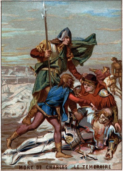 Mort de Charles le Téméraire (1433-1477), duc de Bourgogne - Unknown artist