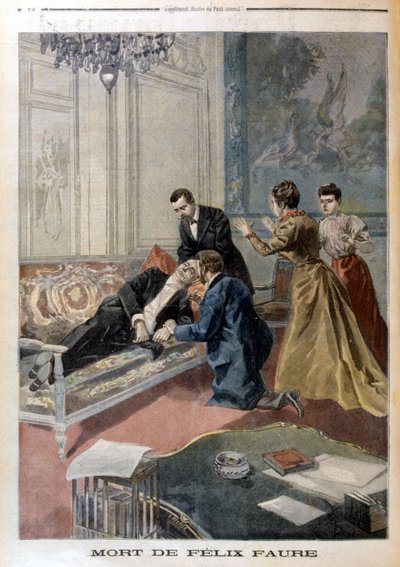 Mort de Félix Faure dans les salons de l