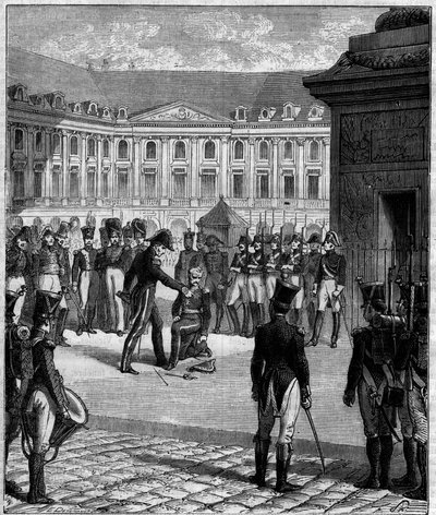 Dégradation du général Bonnaire, ancien soldat de l