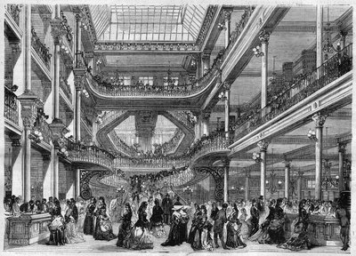 Grand magasin : vue de l