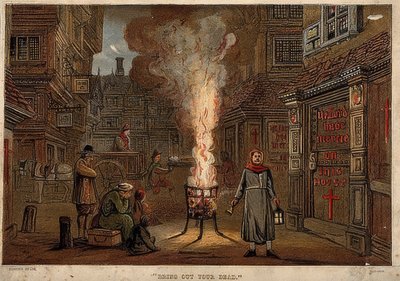 La grande peste de Londres, 1665 - Unknown