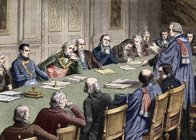 Discussion du Code civil au Conseil d
