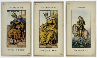 Cartes de tarot divinatoires, début XIXe siècle (?) - Unknown artist
