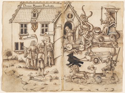 Ne faites pas demi-tour quand vous arrivez à la fin [fol. 26 verso - 27 recto] - Unknown Artist