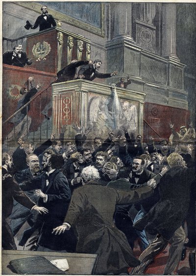 Affaire Dreyfus - Chambre des députés - 22 janvier - Unknown artist