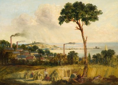 Dundee depuis Balgay Hill, c.1824 - Unknown artist