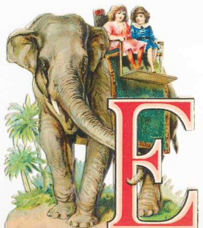 E : Éléphant - Unknown artist