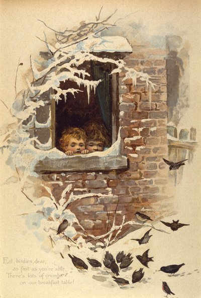Mangez les oiseaux chers aussi vite que vous le pouvez, vers 1895 - Unknown