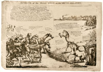 Effets de la voie ferrée sur la Brute Création n° 2 - Unknown artist