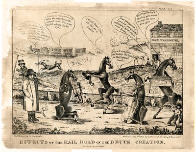 Effets de la route ferroviaire sur la Brute Création n° 4 - Unknown artist