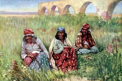 Femmes âgées amérindiennes, Californie - Unknown artist