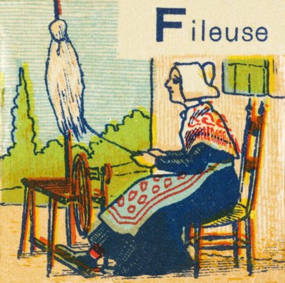 F comme Fileuse - Unknown artist