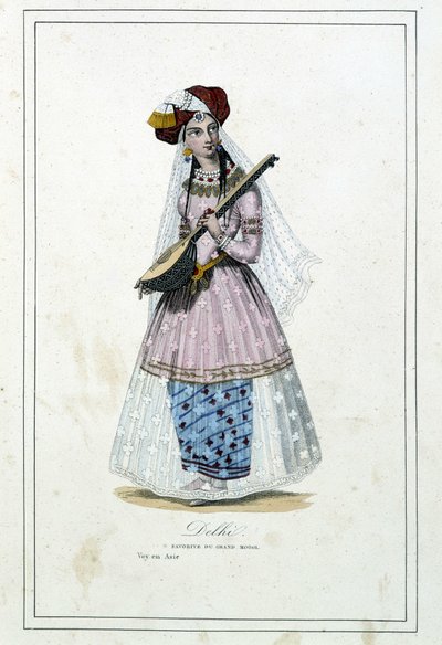 Favorite du Grand Mogol - dans "Album des voyages" - Unknown artist