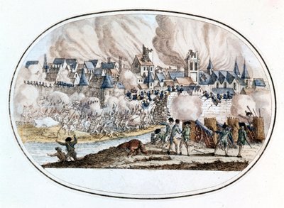 Insurrection fédéraliste. La prise de Toulon aux Anglais en 1794 où le jeune Bonaparte s