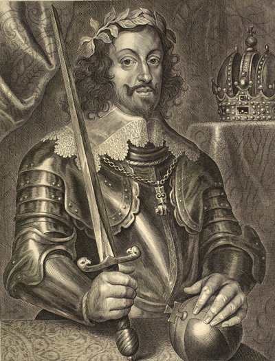 Ferdinand III, empereur romain germanique - Ferdinand III de Habsbourg 1608-1657 - gravure du XVIIe siècle - Unknown artist