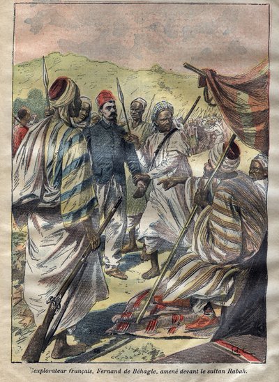 Ferdinand de Behagle (1857-1899) (explorateur français) a capturé Rabah puis le sultan l
