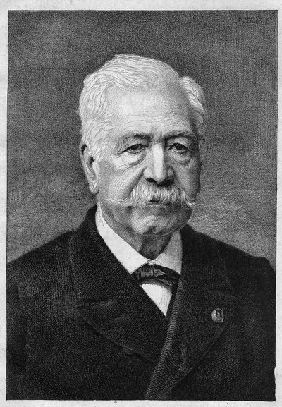 Ferdinand de Lesseps (1805-1894), diplomate et administrateur français. - Unknown artist