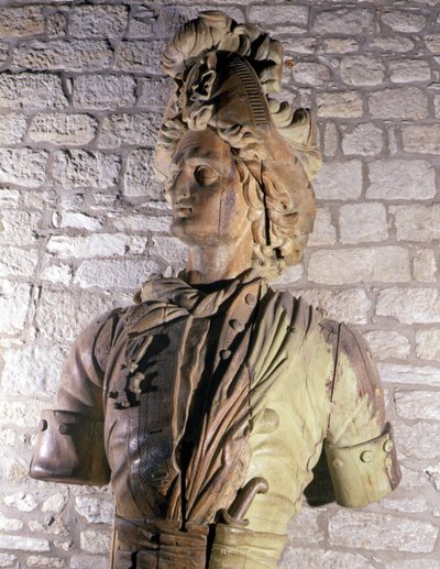 Figure de proue de corsaire du 17e siècle conservée au Musée de Saint-Malo - Unknown artist