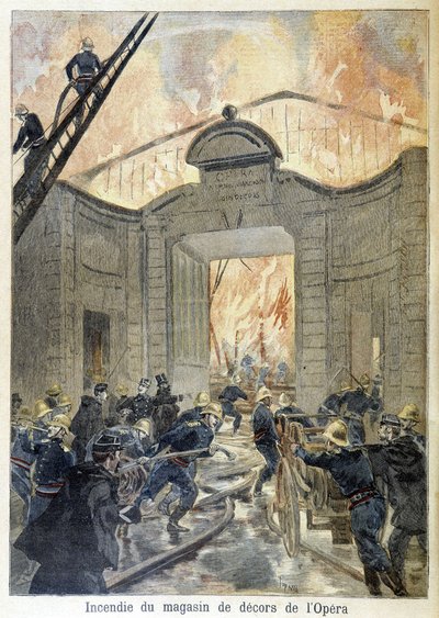 Intervention des pompiers lors de l