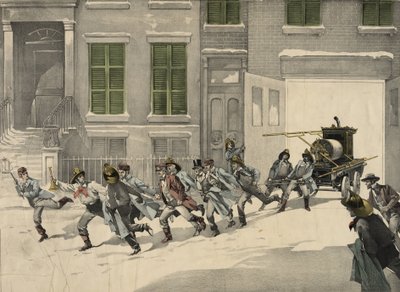 Les pompiers partent en intervention sur le site de l
