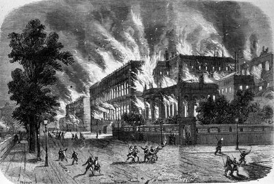 Incendie de la Cour des Comptes et de la Légion d