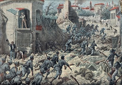 Première Guerre mondiale : la bataille de Gorizia (Goritz) les 9 et 10 août - Unknown Artist