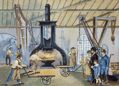 Forges au XIXe siècle - Unknown artist