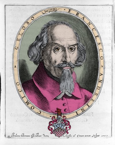 Francesco Andreini, acteur et dramaturge italien de la Commedia dell