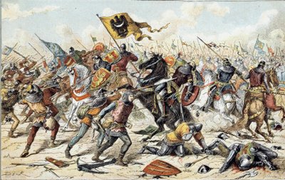 Guerre franco-anglaise (1202-1214) : la bataille de Bouvines - Unknown artist
