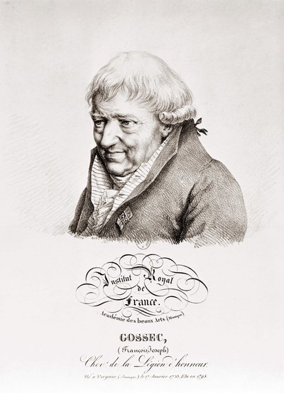 François Joseph Gossec, compositeur français. 1734-1829 - Unknown artist
