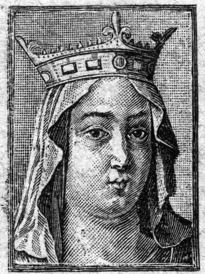 Frédégonde, troisième épouse de Chilpéric Ier, roi des Francs de Neustrie - Unknown artist