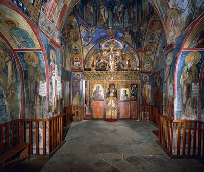 Murs fresqués (1192), Église Panayia Tou Araka (Église de Notre-Dame de Pois), Lagoudhera, Monts Troodos, Chypre - Unknown artist