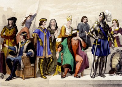 De 1461 à 1515. Louis XI, Charles VIII, Louis XII et François 1er - Unknown artist