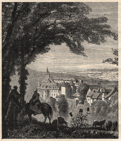 Gargilesse-Dampierre - Indre - France - gravure dans 