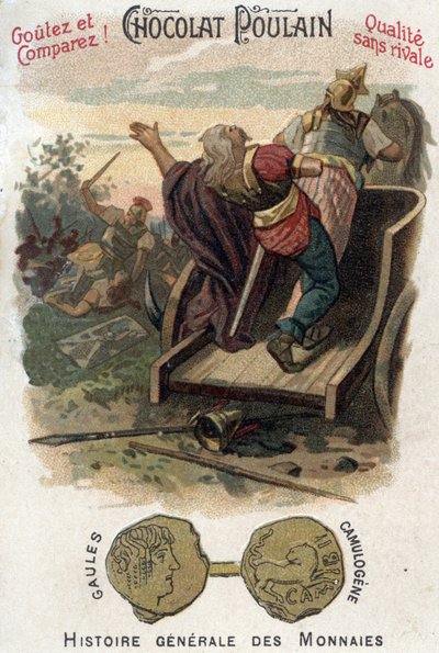 Gaulois Aulerques : Bataille de Lutèce entre Camulogène et Labiénus en 53 av. J.-C. Dans l