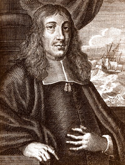 Gautier (Wouter) Schouten (1638-1704) explorateur néerlandais - Unknown artist