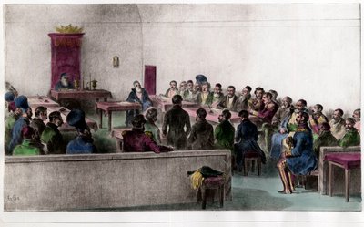 Assemblée générale des boyards - Unknown artist