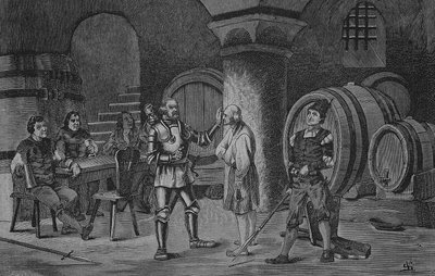 Guerre des paysans allemands (1524-1526) : Goetz von Berlichingen au monastère d