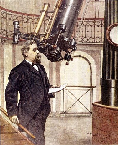 Giovanni Virginio Schiaparelli, astronome italien (né à Savigliano, Piémont) - Unknown artist