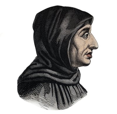 Girolamo Savonarola (1452-1498) prêtre dominicain italien et chef de Florence - Portrait de Jérôme Savonarole (Girolamo Savonarola (1452-1498), prédicateur et réformateur dominicain italien - Unknown artist