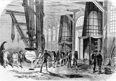 Fonderie de Grenelle en 1885 - Unknown artist
