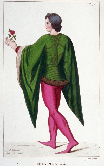 Guillaume de Lorris, poète français (v.1200-v.1240) - Unknown artist