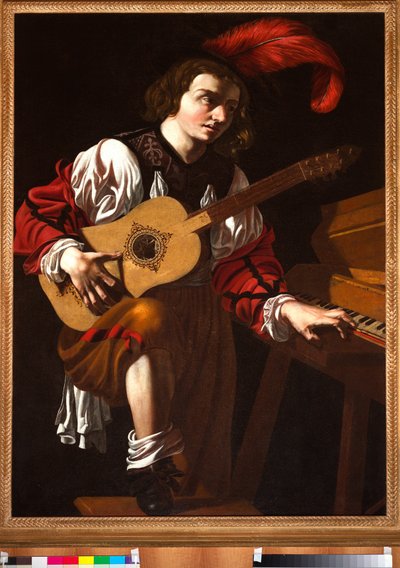 Joueur de guitare - Unknown artist