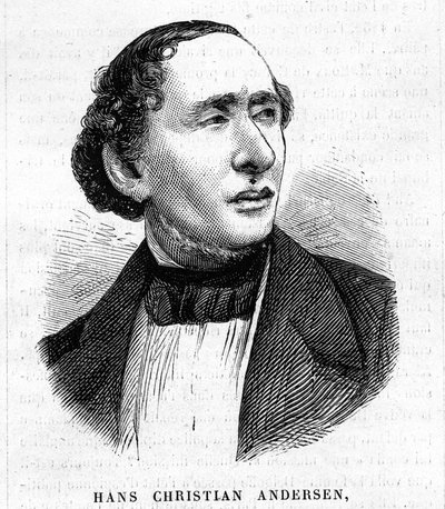 Hans Christian Andersen. Écrivain danois 1805-1875 - Unknown artist