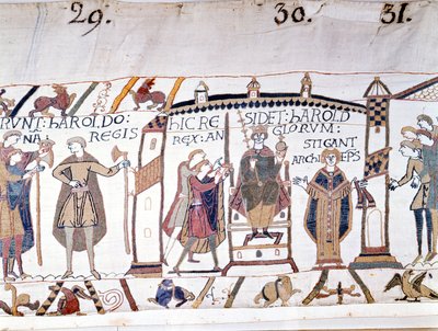Harold II (1022 - 1066) fut proclamé roi à la mort d