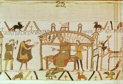 Harold devant le roi Édouard, Tapisserie de Bayeux - Unknown artist