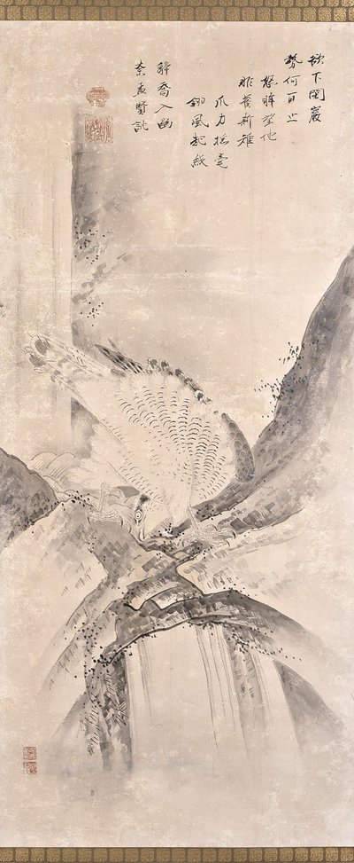 Faucons et proies - Unknown artist