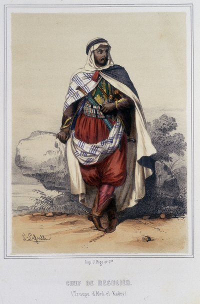 Chef de regain en Algérie pendant la seconde moitié du XIXe siècle - Unknown artist