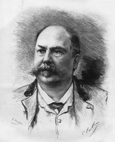 Henri Meilhac (1831-1897), dramaturge français. - Unknown artist
