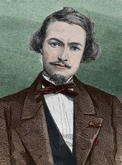 Henri Duveyrier (1840-1892), explorateur français - portrait d